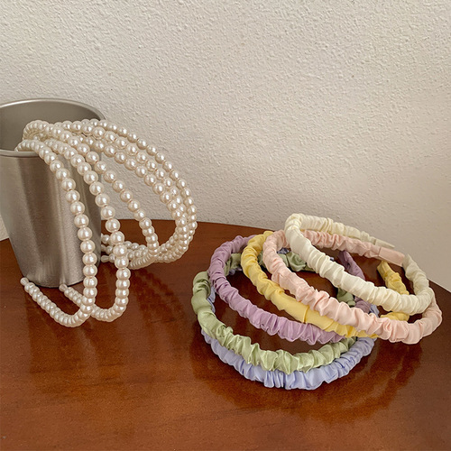 Hairband Internet celebrity 2024 new hair accessories French face wash hairpin headband hairband women go out hair pressure headband hair bundle