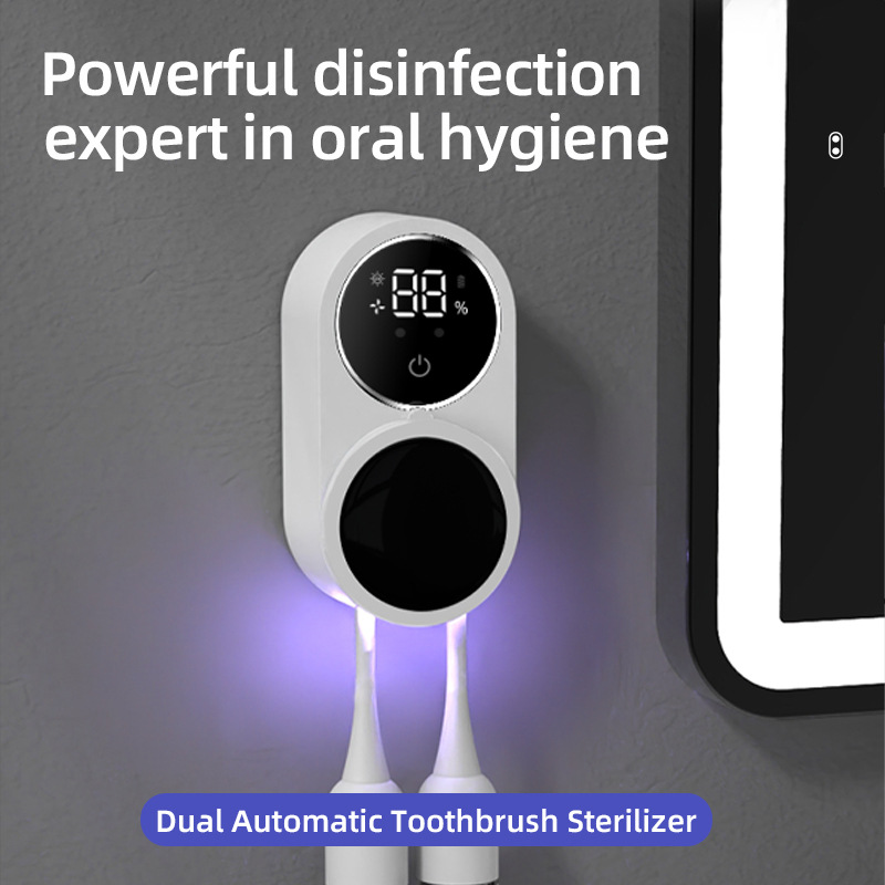 Tingsen Kidsren's Electric Toothbrush Is Suitable for 6 to 6 Years Old and Has Automatic Soft-Bristle Sterilization and Disinfection Smart Voice Reminder Brush