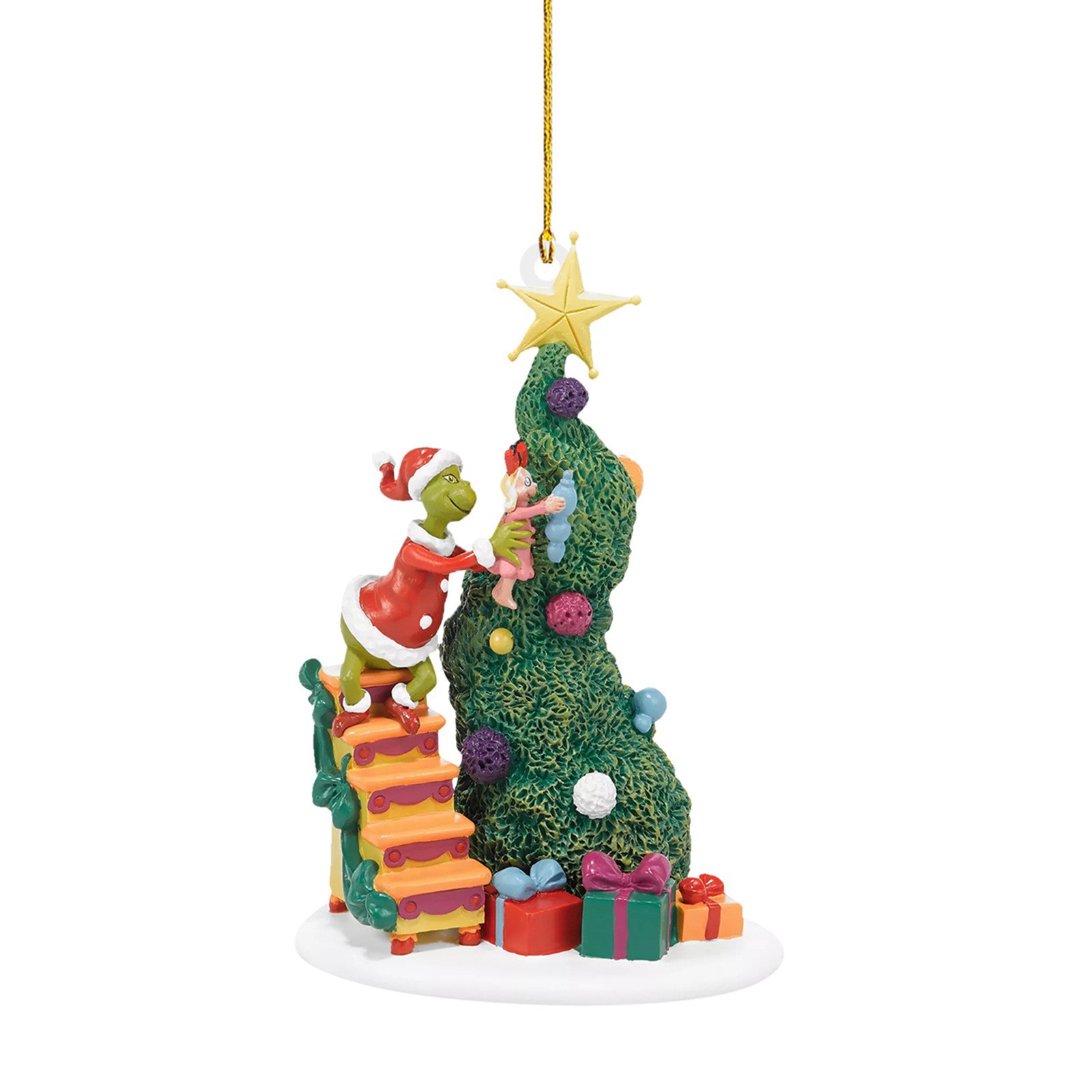 Colgante creativo de Navidad Grinch transfronterizo decoraciones para árboles de Navidad colgante de acrílico