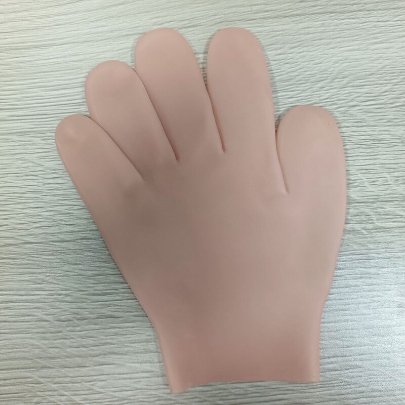 sebs elastic gel moisturizing hand waterproof sunscreen beach gloves soft beauty sheath exfoliating white hand