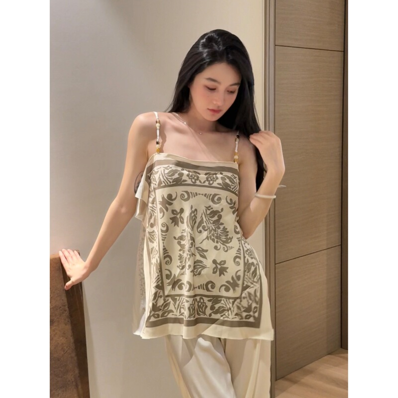 <Meet Seattle> French Vacation Vibe Retro Personalized Printed Niche Pajamas