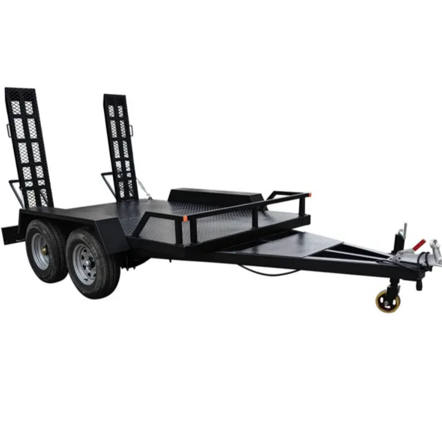 4 колеса 3500 кг нагрузки ATV прицеп для пожарного робота-экскаватора с лестницей