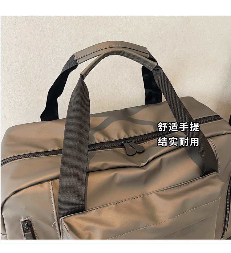 Großvolumige Kurztransport-Reisetasche, tragbar, Geschäftsreise, Tourismus, Bordgepäck, erweiterbar, Reisetasche, wasserdicht, dual-use nass und trocken, Fitness, 20