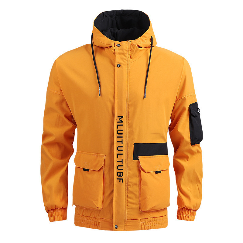 Nueva primavera y otoño chaqueta de hombre de otoño moda coreana delgada chaqueta deportiva casual para hombre
