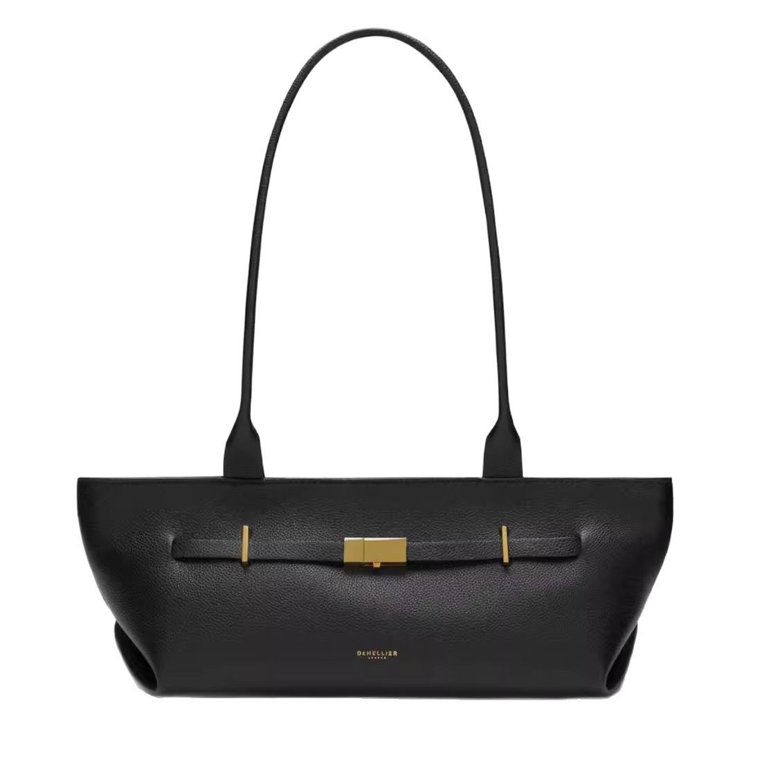 2026 New Genuine Leather Shoulder Bag Baguette Bag Demellier Handbag Versatile Horizontal Underarm Handle Bag For Women - Thumbnail 5