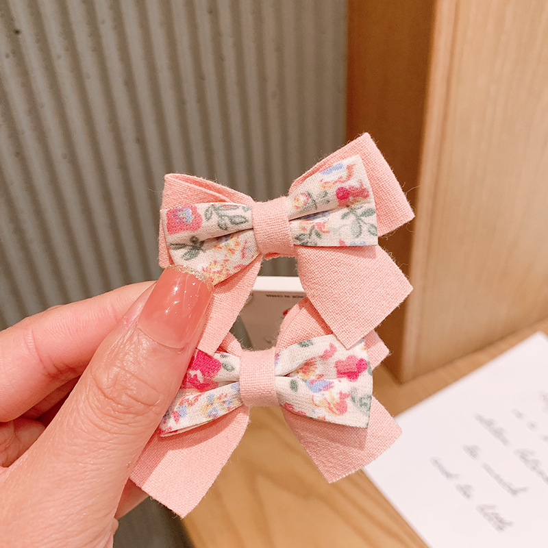 Nihaojewelry Korean Floral Fabric Bow Children's Hair Rope Wholesale Jewelry display picture 10