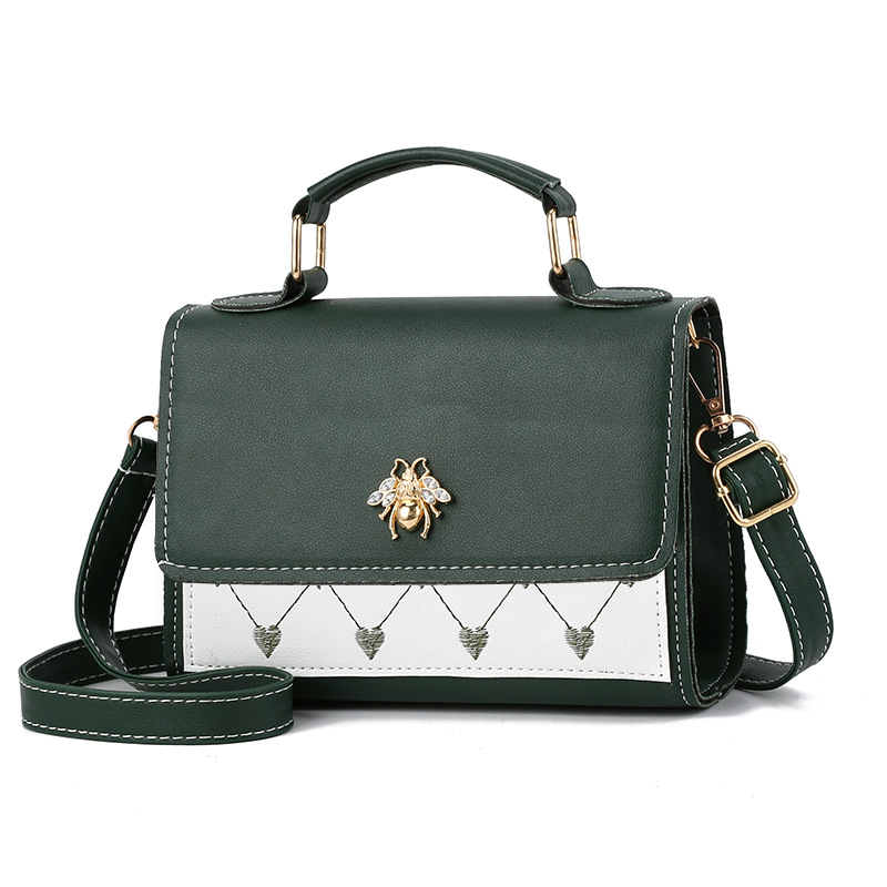 跨境风潮蜜蜂手提小包包女2025流行新款网红韩版时尚单肩斜挎包女