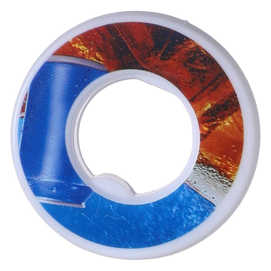 Nueva ronda Fun Cup anillo de condimento multi-sabor a fruta anillo de gota de agua 0 Azúcar 0 anillo de sabor caqui