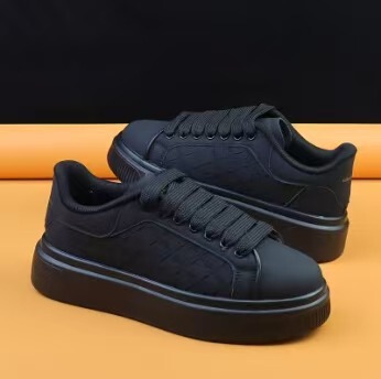 Cross-Border Popular New Casual Men's Shoes with Thick Soles, Height-Increasing Trendy and Unique Sneakers, Versatile Trendy Brand for Spring 2026