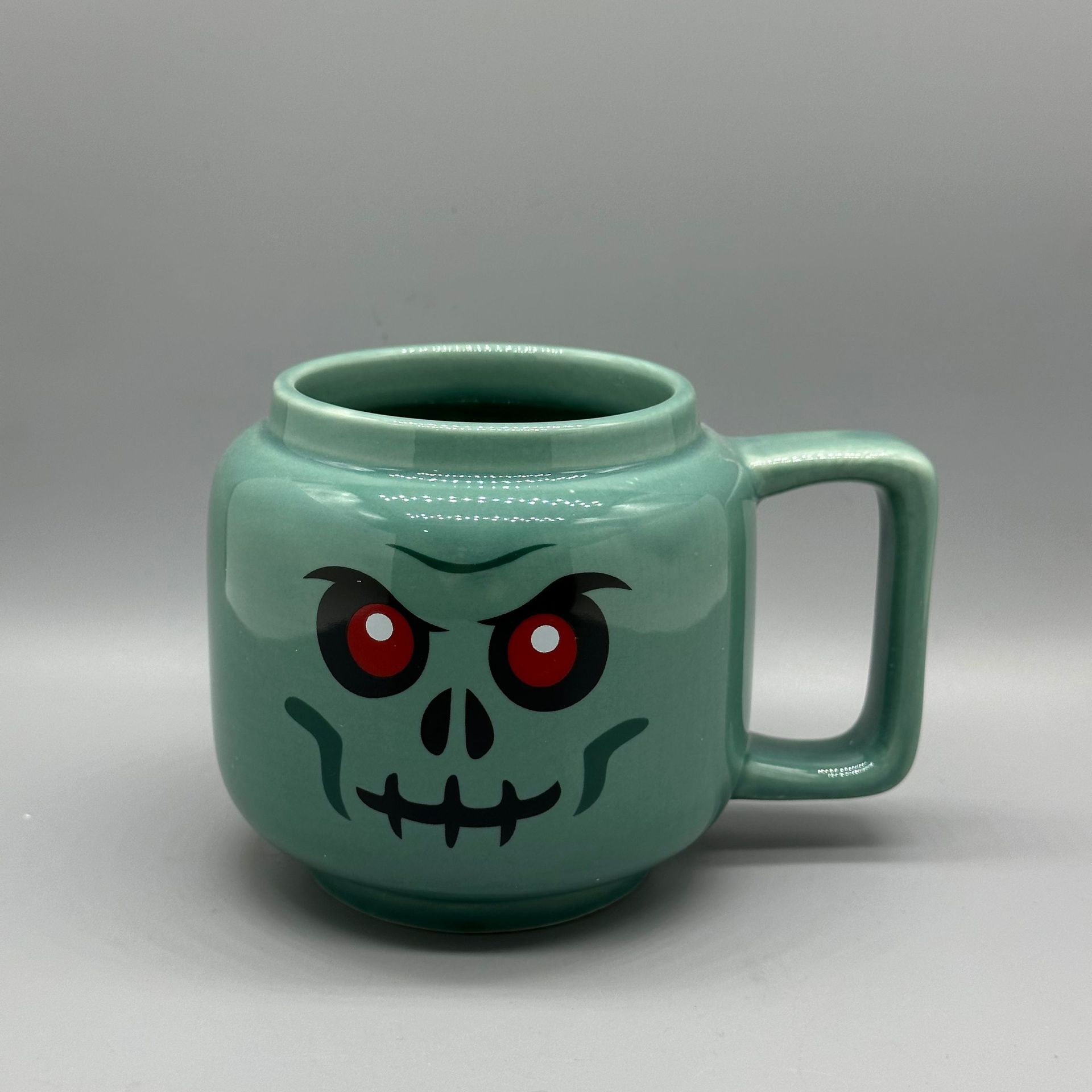 Expresión facial linda taza de cerámica pequeña cabeza de muñeca taza de cerámica linda cara sonriente taza de bebida taza de regalo para niños