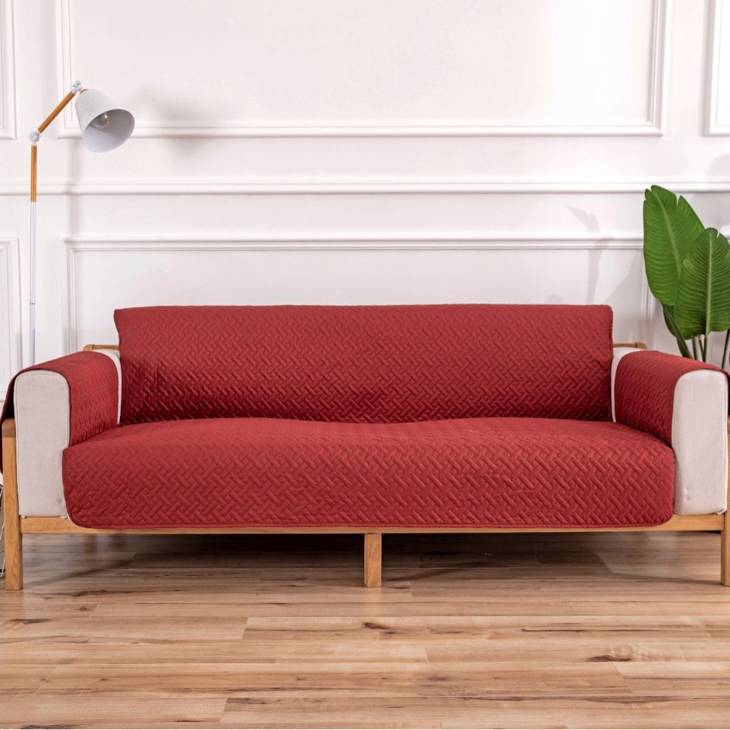 Exportación de comercio exterior transfronterizo Cojín de sofá integrado de doble cara Cojín de sofá para mascotas simple impermeable y a prueba de suciedad Funda de cojín Amazon