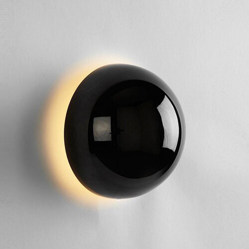Nordic Bauhaus medieval ins light luxury hemisphere wall lamp corridor staircase bedroom internet celebrity B&B hotel bedside lamp