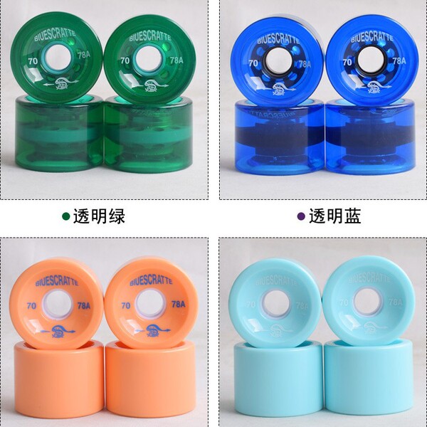 Multicoloured high road longboard