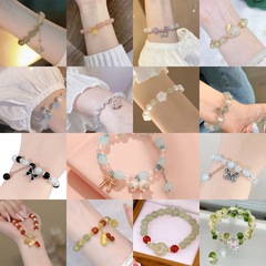 [No.8] 女性用の新しい中国風ビーズブレスレット、レトロなニッチデザイン、ハイエンド、シンプルで多用途なハンドアクセサリー