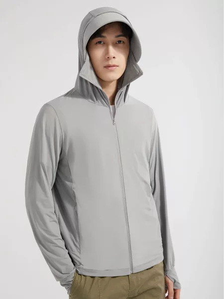 2026 New Summer Sun Protection Clothing for Women, Upf50+ Ice Silk Couple's Casual Sports Anti-Uv Jacket