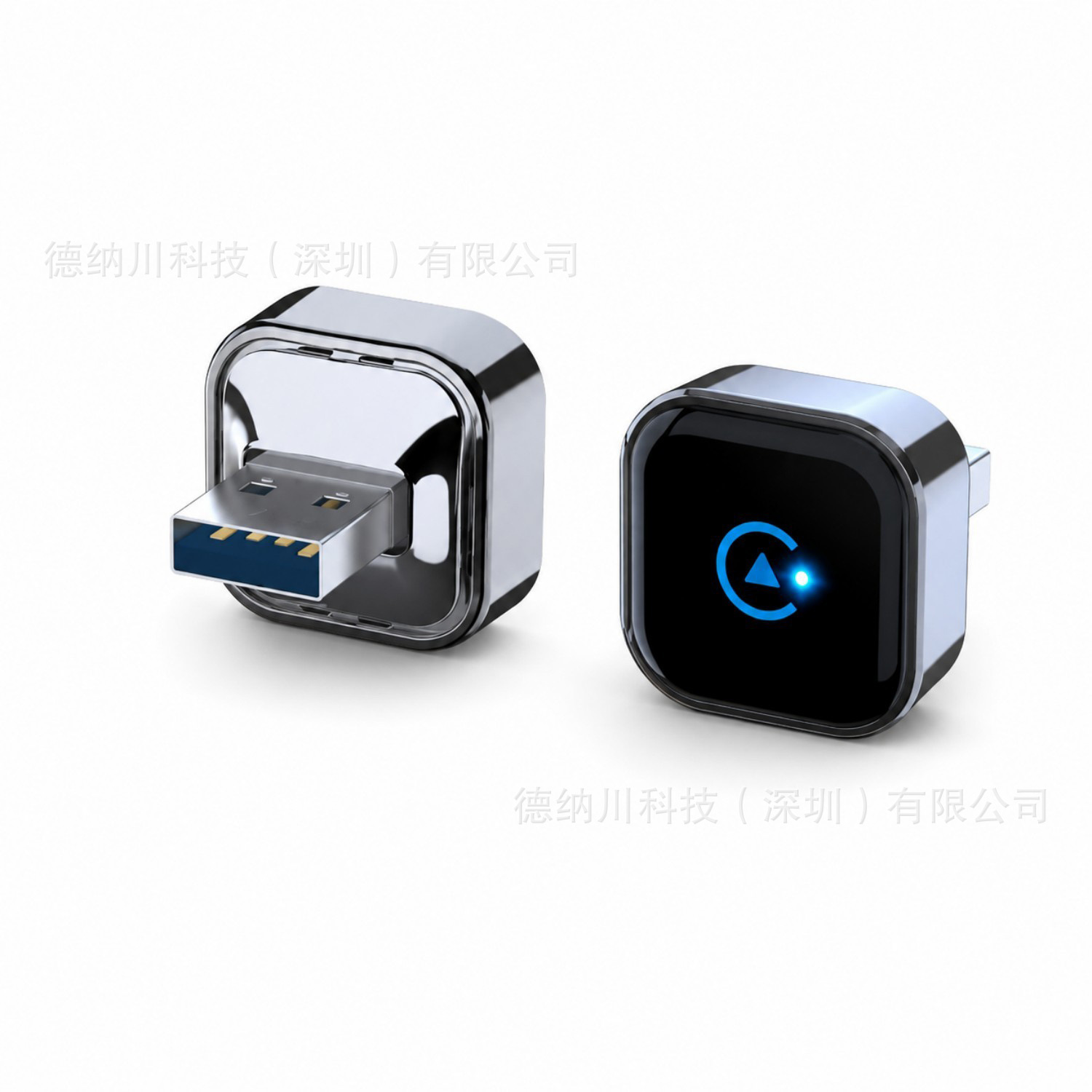 Cross-Border In-Car Wired-To-Wireless Carplay Apple Auto Android 2-in-1 Smart Car-Machine Connectivity Box