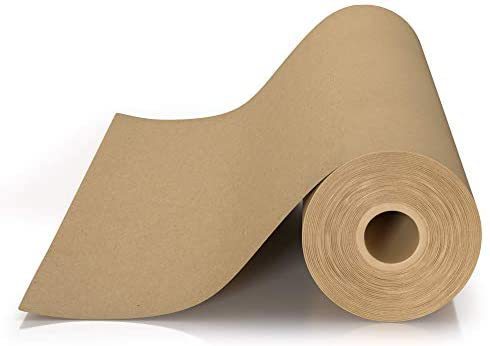 45cm wide and 30m long brown kraft paper roll crafts art gift packaging decorative paper