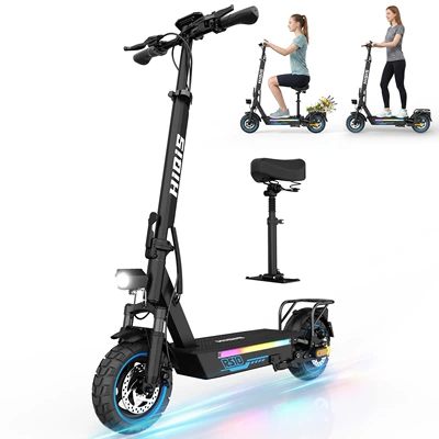 Qatlanan elektrik skuterlər — power, long range for adults