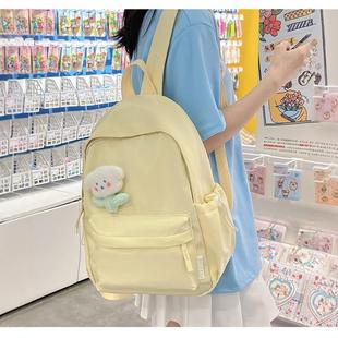 Foreign trade new bag women's fashion simple student bag leisure travel simple junior high school students shoulder bag wholesale