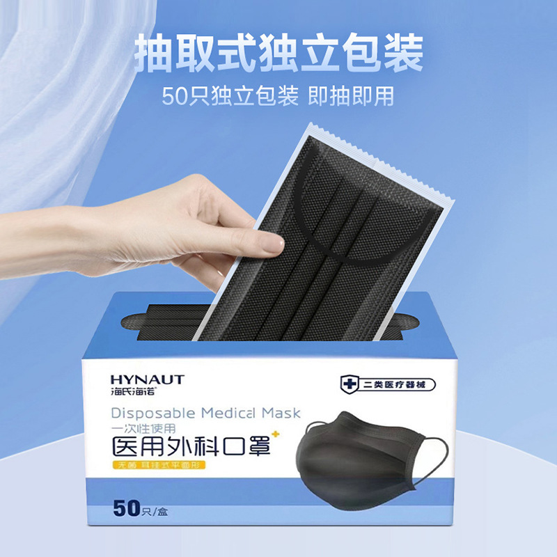 医療用外科マスク100枚の独立包装児童安全防護医療用使い捨てマスク卸売り|undefined