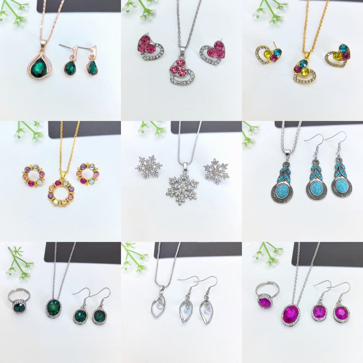 Handmade faux pearl women's accessories, high-end fashion jewelry, necklaces, earrings, bracelets, understated luxury style, fashionable for commuting.