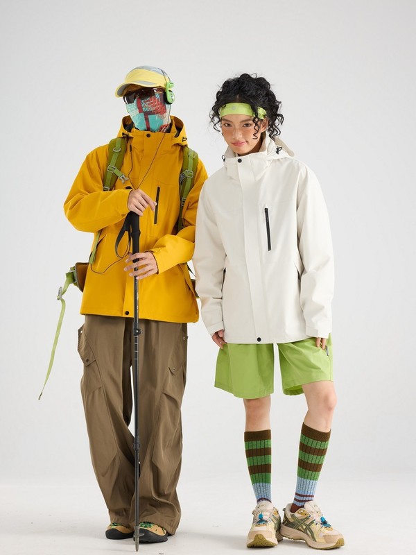 新款冲锋衣摇粒绒内胆保暖可定制LOGO冬季现货服装男女连帽登山服|undefined
