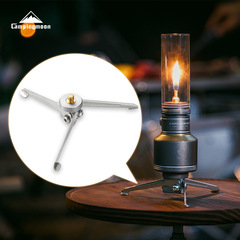 柯曼TC-ST不鏽鋼1/4相機支架可摺疊鋁氣罐露營氛圍燈支架三腳架