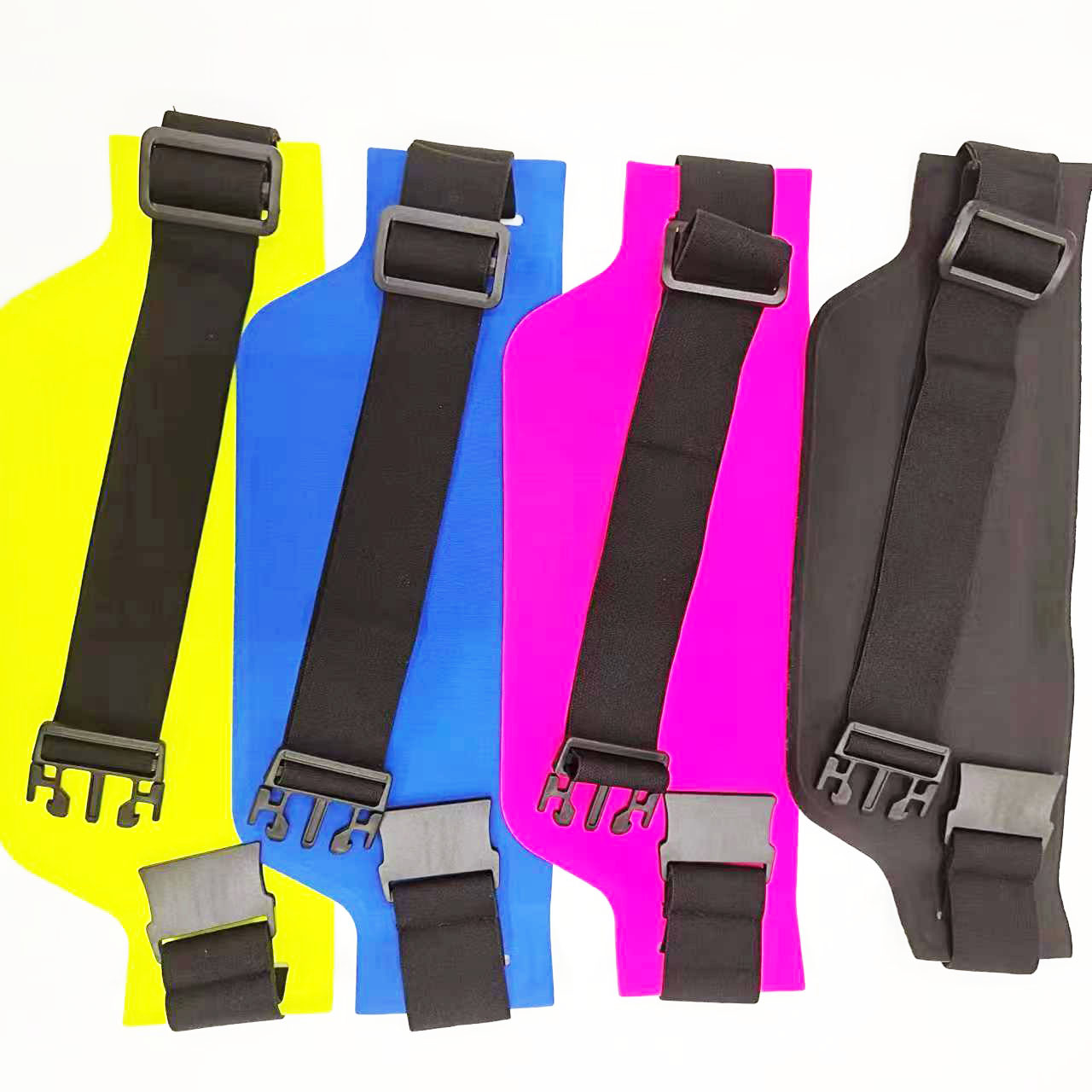 Outdoor sports waist bag: Light and thin, running, reflective voltage, invisible zipper, fitness phone bag pic 5