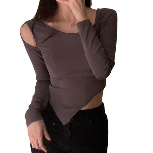 Women's Irregular Autumn/Winter Slim-Fit Short-Length Trendy 