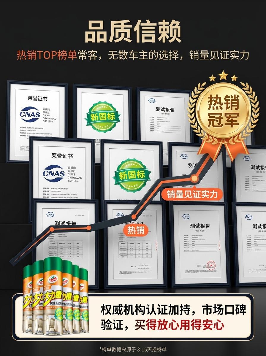 Wholesale Turtle Brand Foam Cleaner, No-Rinse Leather Seat and Car Interior Multi-Purpose Cleaning Agent That Won'T Hurt Your Hands