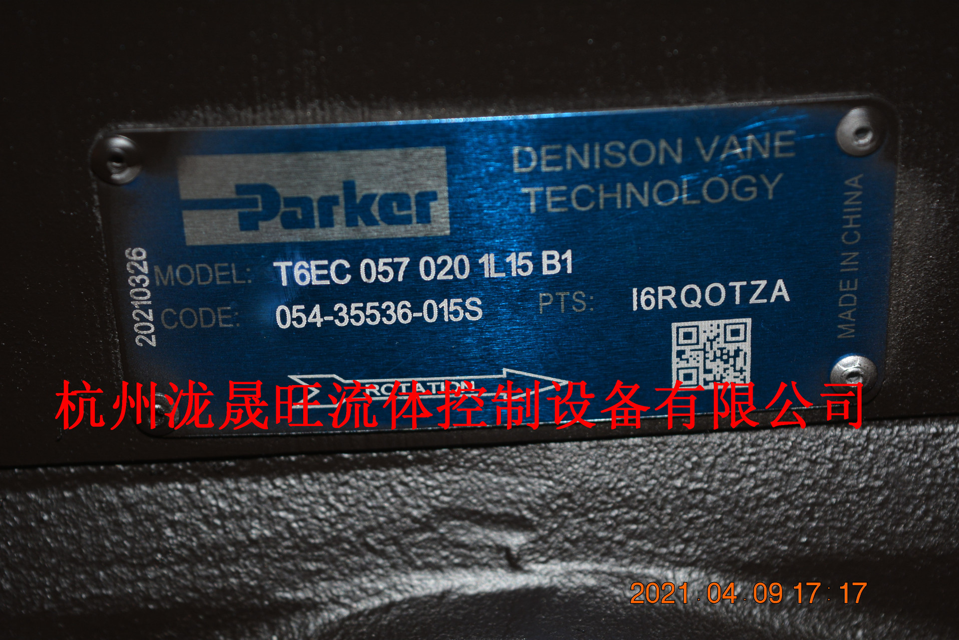 特价供应Parker(派克)高压叶片泵T6EC-057-020-1L15-B1