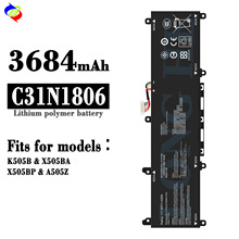 适用华硕K505B/X505BA/X505BP/A505Z笔记本电池C31N1806工厂批发