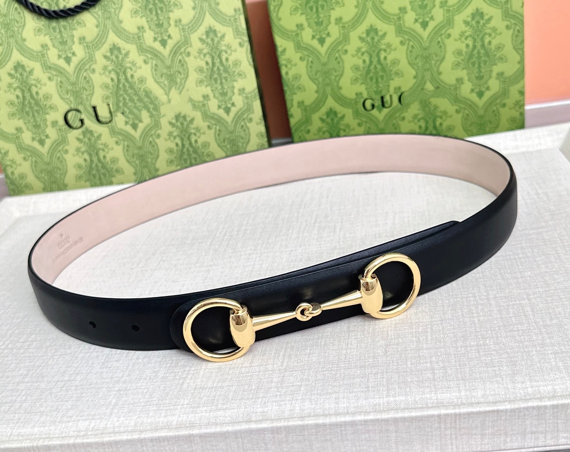 Gucci Horsebit 1955 Belt Black Leather