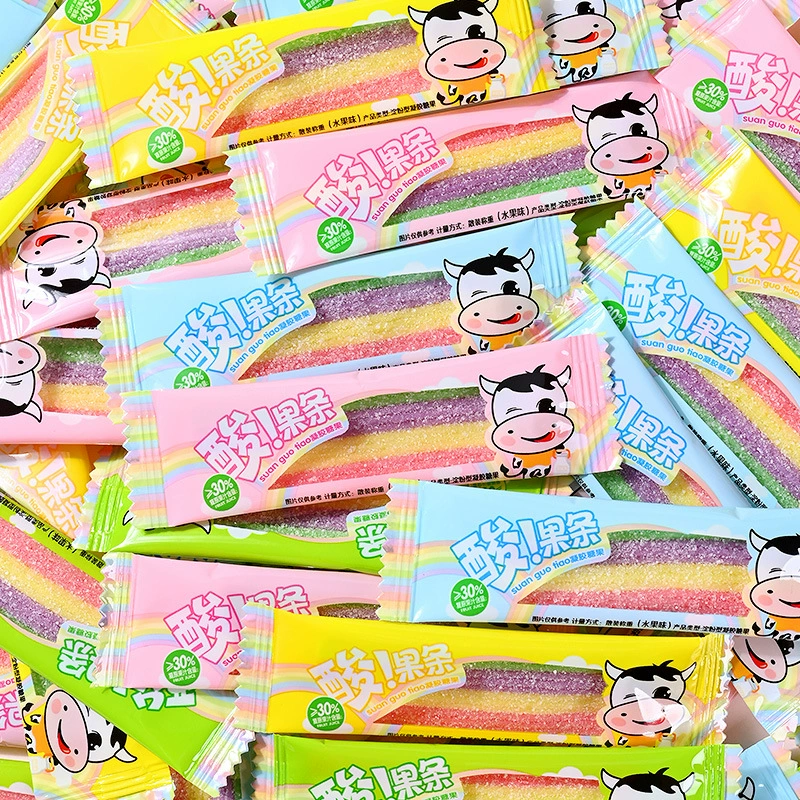 Кислый фруктовый сок Мягкие конфеты для детей Детский сад делится закусками