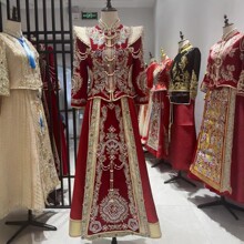 秀禾服婚服2026年新款新娘中式结婚礼服敬酒服大码嫁衣丝绒小个子