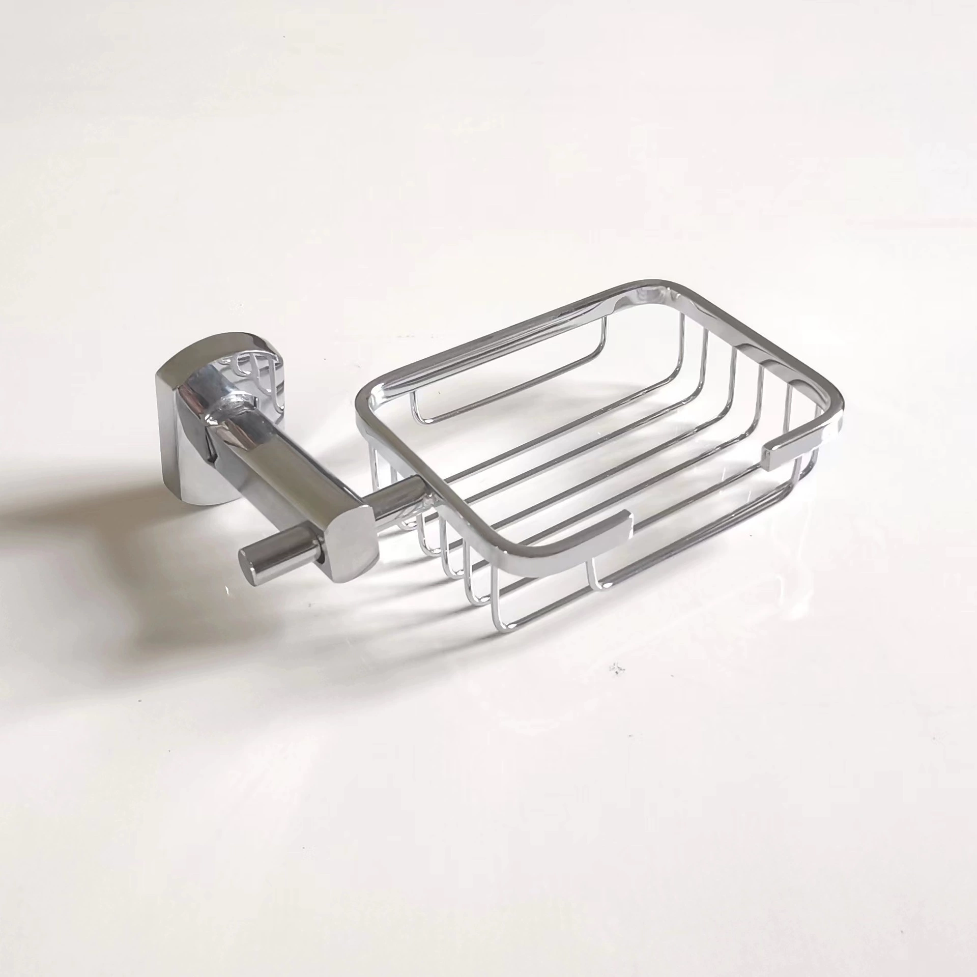 Factory Direct Sales Sanitary Hardware Pendant/2203 small rectangular base zinc alloy chrome soap