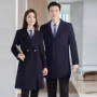 男女中长加厚同款大衣