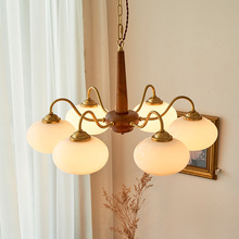 日式簡約吊燈客廳餐廳卧室民宿vintage中古設計師創意北歐玻璃燈