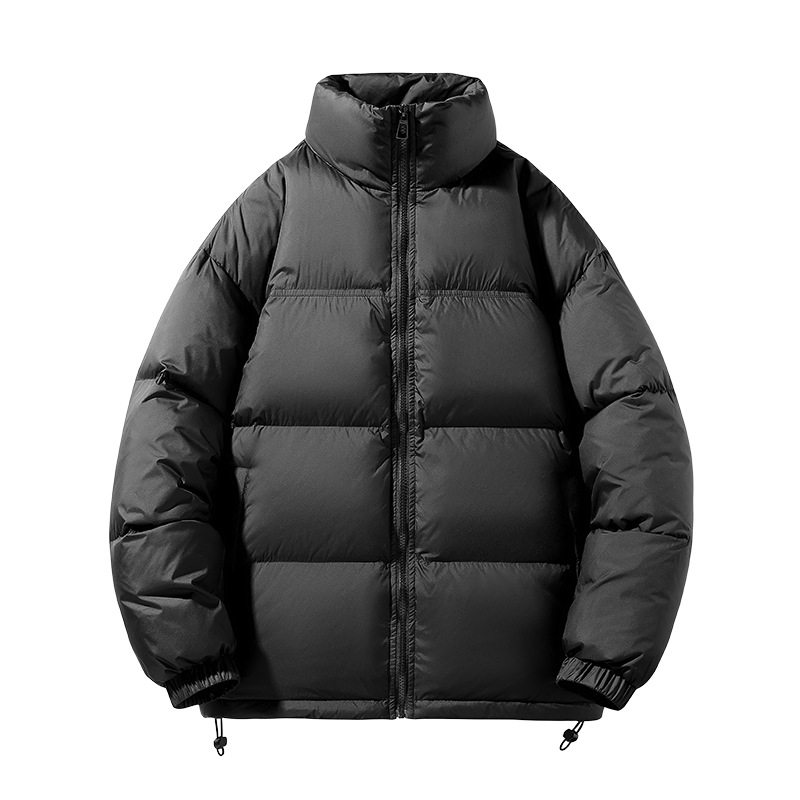 Daunenjacke für Damen und Herren, gleiche Winterjacke, locker geschnitten, farblich abgestimmt, Partnerjacke_voghion.com