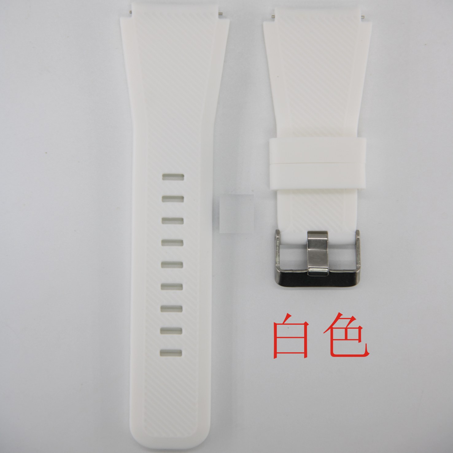 Para Samsung reloj Galaxy 3 Watch/3 engranaje S3 22mm moda correa de silicona