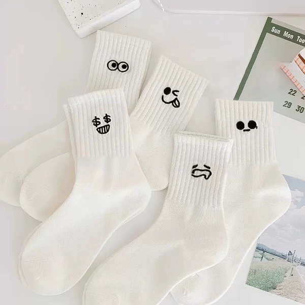 Midtop-Emoticon socks