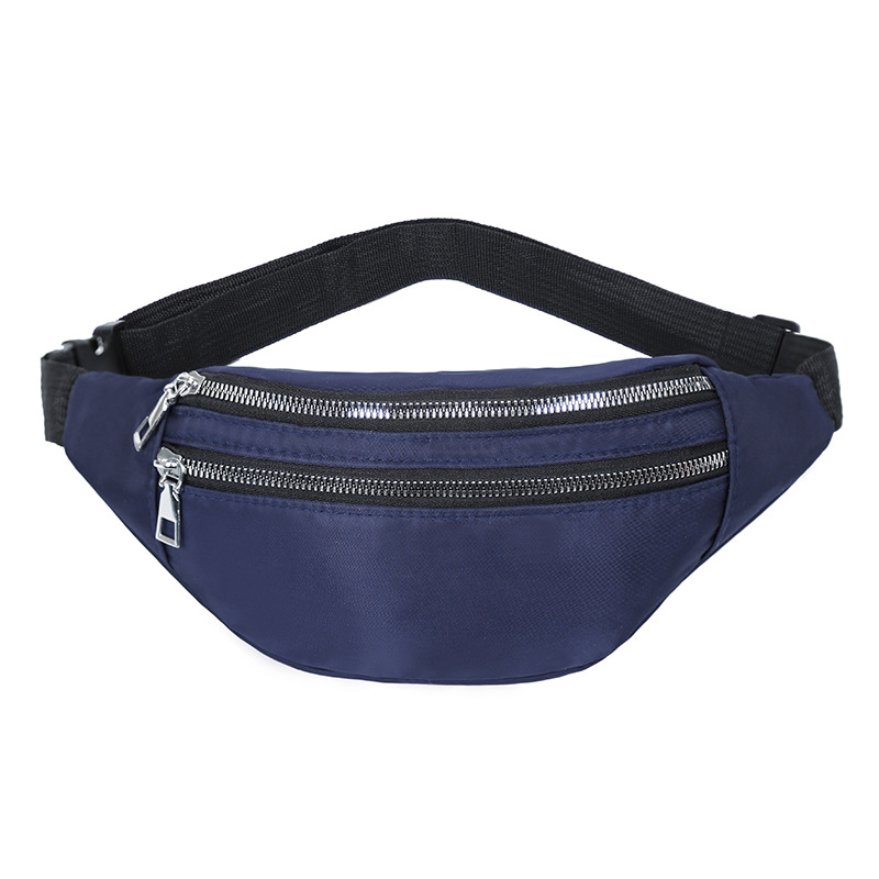 2021 new cross-border hot selling sports waist bag waterproof mobile phone bag Korean fashion waist bag large capacity waist bag