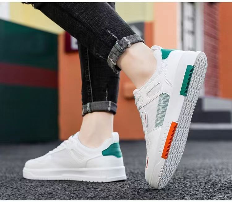 Sneakers For Men Versatile Leather Casual Shoes Couple Footwear_voghion.com