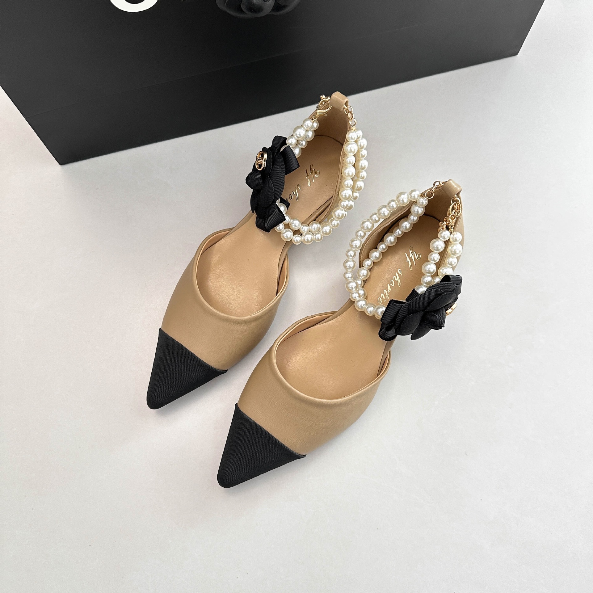 Sandalias Caladas para Mujer de 5cm de Microfibra con Aumento de Estatura image 2