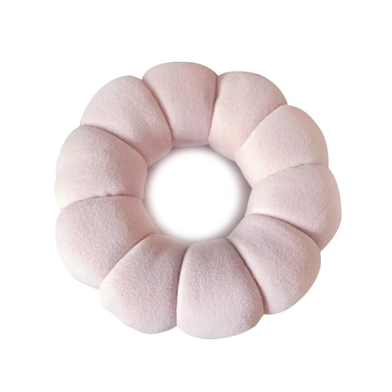 クリエイティブなギフト、花の形をしたドーナツ型の座布団、畳用クッション、怠け者用クッション、多様な花びらの弾性リング
