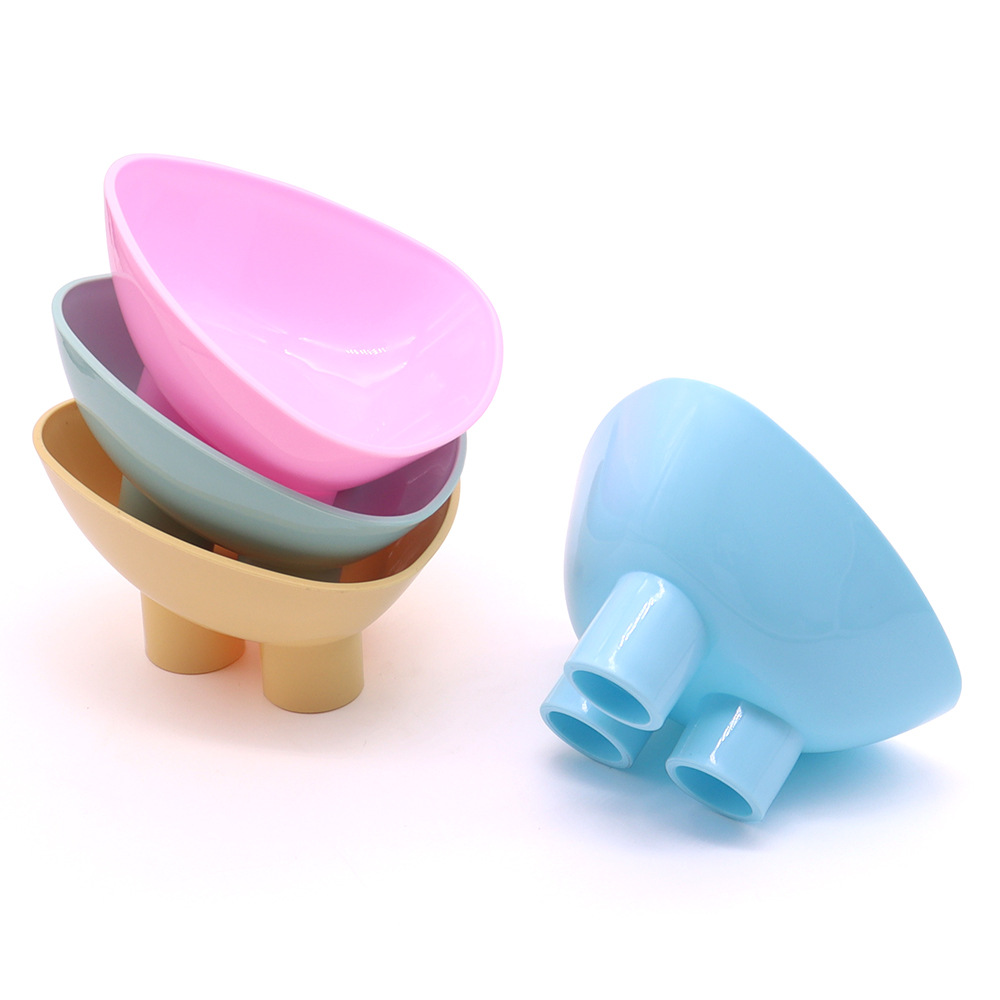 Tazón para gatos de patas altas, lindo juego de comida para mascotas, tazón para gatos, tazón para gatos, tazón para gatos, tazón para gatos, tazón para beber, tazón para gatos de plástico