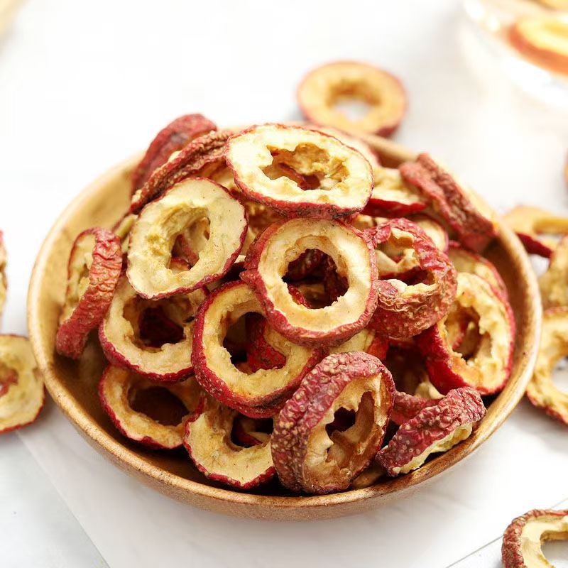 Hawthorn Ring Slices Shan Zha 500g Pitted Dried Crataegus Fruit for Tea and Decoction key features