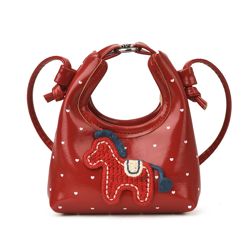 Cartoon cute ponies, bolsas de hombro para niños y niñas, bolsas de mini bebé, bolsas de nuevo tipo de comercio exterior