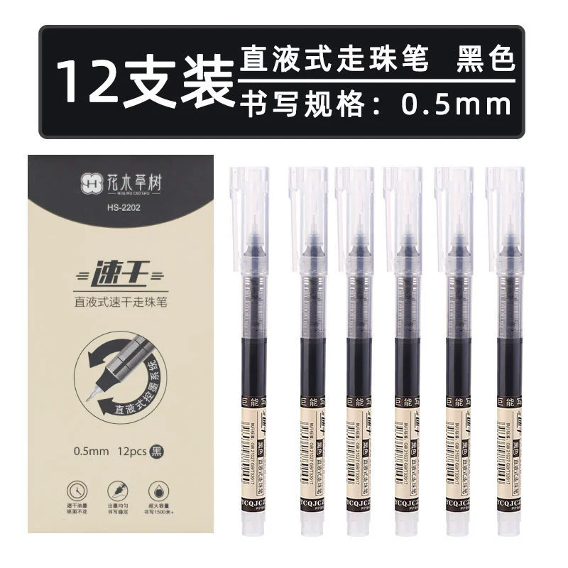 Capacious rollerball classic quick dry rollerball pen for students