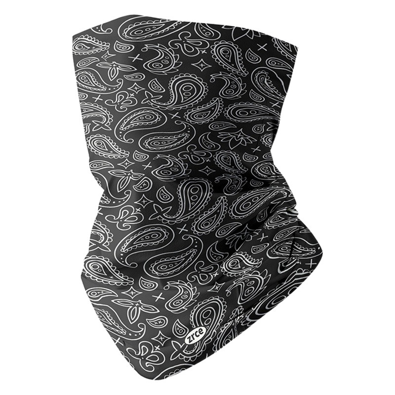 Spot Hip Hop Sunscreen Scarf Motorcycle Riding Face Scarf for Men and Women Street Cashew Flower Paisley Ice Silk Scarf Mask